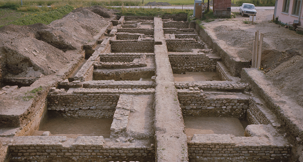Fouilles de la grande domus de l'insula 4 ouest (1969)