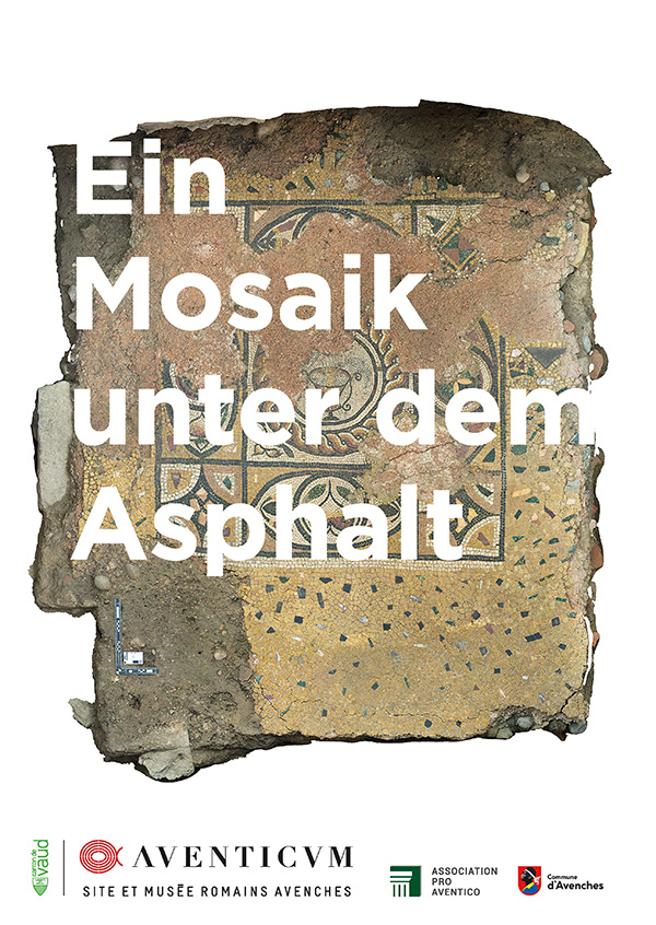 Ein Mosaik unter dem Asphalt