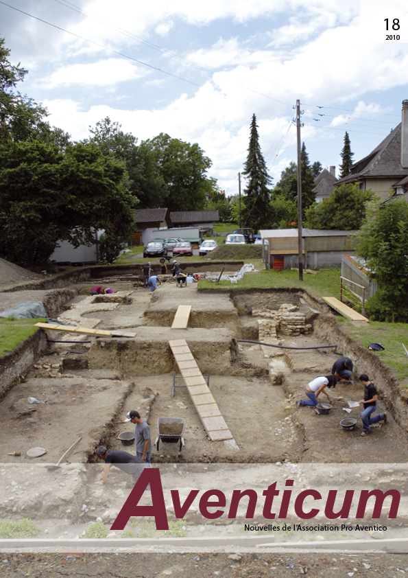Aventicum 18, 2010