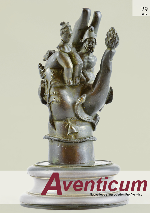Aventicum 29, 2016
