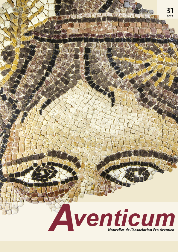 Aventicum 31, 2017