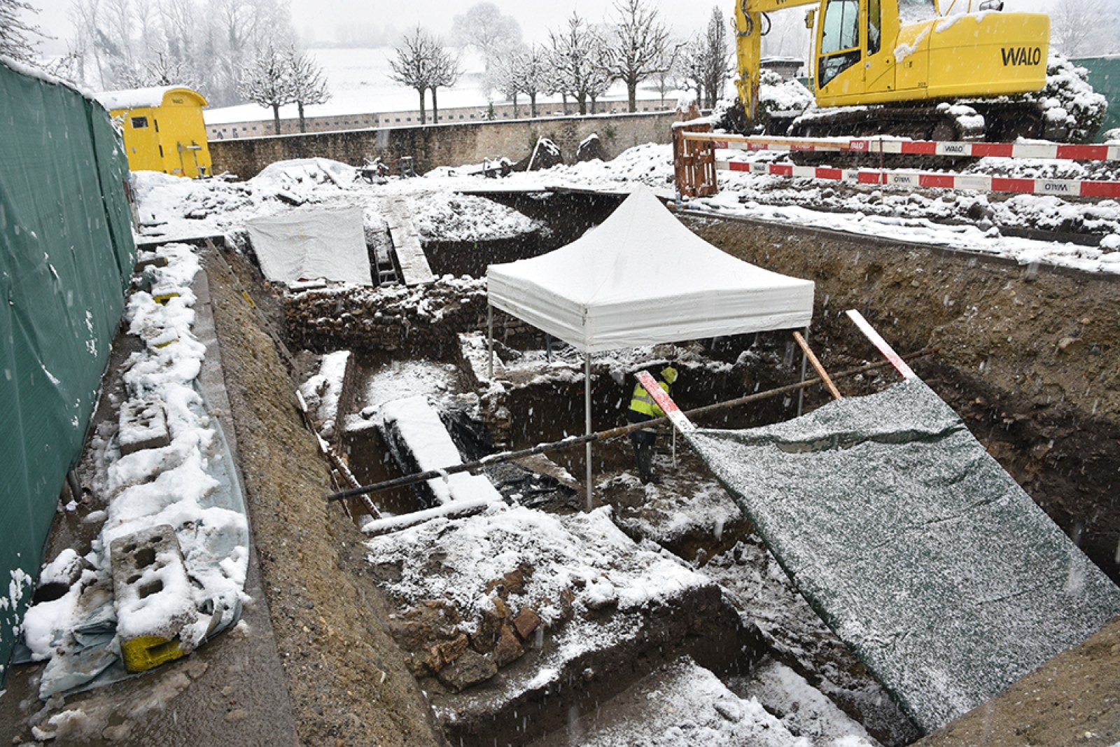 Conditions climatiques hivernales compliquées
