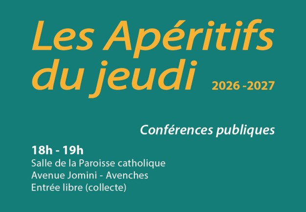 Visuel des "Apéritifs du jeudi"